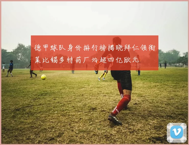 德甲球队身价排行榜揭晓拜仁领衔莱比锡多特药厂均超四亿欧元
